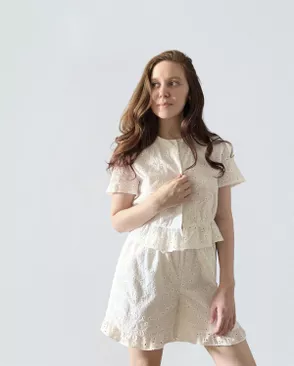 Выкройка: пижамная рубашка IRMA арт. ВКК-3134-7-ВП0811 Выкройка: пижамная рубашка IRMA арт. ВКК-3134-7-ВП0811
