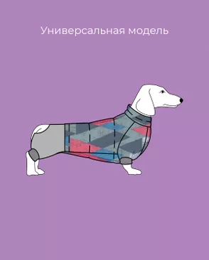 Выкройка: комбинезон-дождевик (универсальный) Р-12-1003 арт. ВКК-2976-28-ВП0653