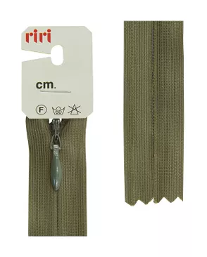 Молния потайная RIRI н/р Т3 50см (хаки) арт. ПТМО-105-1-44450