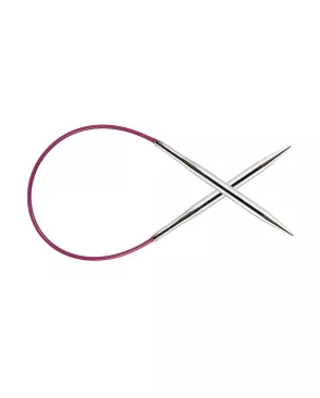 Knit Pro Спицы круговые Nova Metal 5мм/25см арт. ИВЗ-216-1-45347