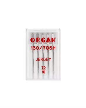 Иглы ORGAN №70/10 (для джерси) арт. ИБО-22-1-34045