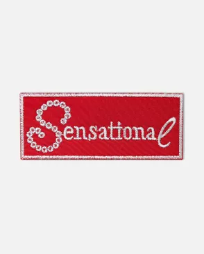 Аппликация термо "Sensational" р.3,3х8см (в упаковке 10 шт.) арт. АД-335-8-47499.008