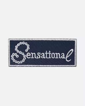 Аппликация термо "Sensational" р.3,3х8см (в упаковке 10 шт.) арт. АД-335-6-47499.006