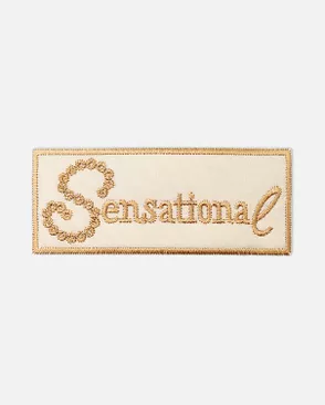 Аппликация термо "Sensational" р.3,3х8см (в упаковке 10 шт.) арт. АД-335-4-47499.004