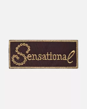 Аппликация термо "Sensational" р.3,3х8см (в упаковке 10 шт.) арт. АД-335-5-47499.005