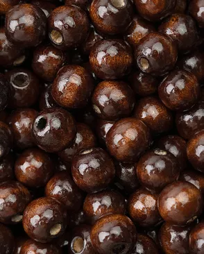 Бусы дерево д.1,2 см арт. БДЕ-31-3-30294.001