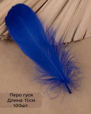 Перо гуся дл.15см 100шт арт. ППР-22-6-49132.006 Перо гуся дл.15см 100шт арт. ППР-22-6-49132.006