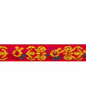 Тесьма жаккард ш.1см (7м) арт. ТЖО-111-1-37950.001