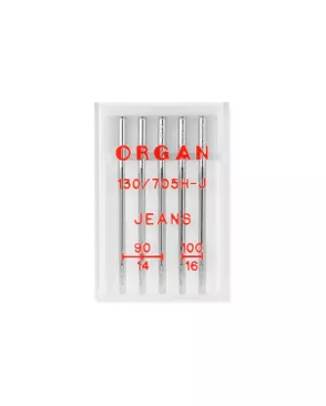 Иглы ORGAN №90,100 (джинсовые) арт. ИБО-26-1-34050