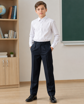 Выкройка: школьные брюки для мальчика sch01 арт. ВКК-4388-1-ВП1280 Выкройка: школьные брюки для мальчика sch01 арт. ВКК-4388-1-ВП1280