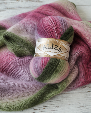 Пряжа ALIZE 'Angora Gold Batik' 100гр.550м (80%акр, 20%шерсть) ТУ (2527 секционный) арт. АРС-52532-1-АРС0000812482