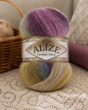 Пряжа ALIZE 'Angora Gold Batik' 100гр.550м (80%акр, 20%шерсть) ТУ (4341 секционный) арт. АРС-52543-1-АРС0000984018