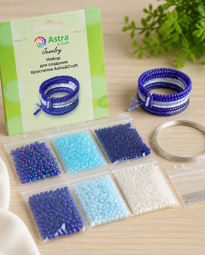 66834 Набор для создания браслетов Astra&Craft арт. АРС-55609-1-АРС0001279059 66834 Набор для создания браслетов Astra&Craft арт. АРС-55609-1-АРС0001279059