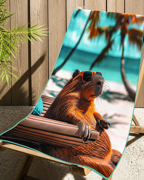 Полотенце НВ The Capybara м9035 L 70*140 арт. ТДИВН-6563-1-ТДИВН0158375