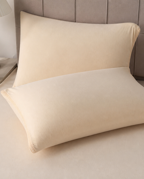 Крем набор нав-к 50*70 (2 шт) ТРИКОТАЖ арт 01Т2 арт. ТЕКСД-29658-1-ТЕКСД0029659