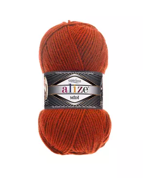 Пряжа ALIZE 'SUPERLANA MIDI' 100гр. 170м (25% Шерсть - 75% Акрил) (36 терракот) арт. АРС-47455-1-АРС0001227047 Пряжа ALIZE 'SUPERLANA MIDI' 100гр. 170м (25% Шерсть - 75% Акрил) (36 терракот) арт. АРС-47455-1-АРС0001227047