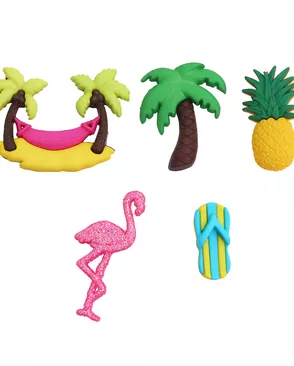 Пуговицы-фигурки 'Летние деньки' Dress It Up арт. АРС-57107-1-АРС0001283822 Пуговицы-фигурки 'Летние деньки' Dress It Up арт. АРС-57107-1-АРС0001283822