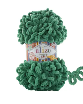 Пряжа Alize 'Puffy Fine' 100г 14м (100% микрополиэстер) (532 изумрудно-зеленый) арт. АРС-56979-1-АРС0001286823 Пряжа Alize 'Puffy Fine' 100г 14м (100% микрополиэстер) (532 изумрудно-зеленый) арт. АРС-56979-1-АРС0001286823