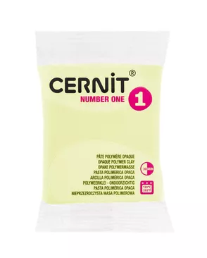 CE0900056 Пластика полимерная запекаемая 'Cernit № 1' 56-62 гр. (731 пастельно-жёлтый) арт. АРС-63375-1-АРС0001303525