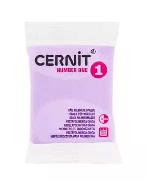 CE0900056 Пластика полимерная запекаемая 'Cernit № 1' 56-62 гр. (932 светло-сиреневый) арт. АРС-63377-1-АРС0001303527