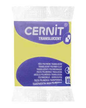 CE0920056 Пластика полимерная запекаемая 'Cernit 'TRANSLUCENT' прозрачный 56 гр. (606 мирабель) арт. АРС-65861-1-АРС0001314713