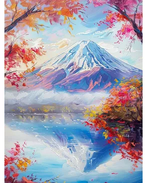 Алмазная мозаика 'Горное умиротворение', 30х40см, Cristyle арт. АРС-67212-1-АРС0001319029 Алмазная мозаика 'Горное умиротворение', 30х40см, Cristyle арт. АРС-67212-1-АРС0001319029