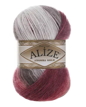Пряжа ALIZE 'Angora Gold Batik' 100гр.550м (80%акр, 20%шерсть) ТУ (1984 секционный) арт. АРС-50523-1-АРС0000852215