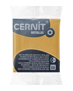 CE0870056 Пластика полимерная запекаемая 'Cernit METALLIC' 56 гр. (050 золото) арт. АРС-9639-1-АРС0001169382 CE0870056 Пластика полимерная запекаемая 'Cernit METALLIC' 56 гр. (050 золото) арт. АРС-9639-1-АРС0001169382