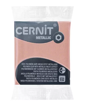 CE0870056 Пластика полимерная запекаемая 'Cernit METALLIC' 56 гр. (052 розовое золото) арт. АРС-9640-1-АРС0001169384 CE0870056 Пластика полимерная запекаемая 'Cernit METALLIC' 56 гр. (052 розовое золото) арт. АРС-9640-1-АРС0001169384