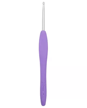 24R30X Крючок для вязания с резиновой ручкой, 3,0мм Hobby&Pro арт. АРС-12363-1-АРС0001196748