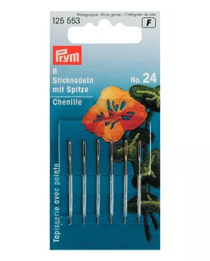 Иглы вышивальные острые PRYM 125553 №24 арт. АРС-17297-1-АРС0000813916 Иглы вышивальные острые PRYM 125553 №24 арт. АРС-17297-1-АРС0000813916