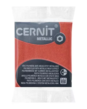 CE0870056 Пластика полимерная запекаемая 'Cernit METALLIC' 56 гр. (057 медь) арт. АРС-23026-1-АРС0001169388
