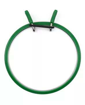 Пяльцы пластиковые с металлической застежкой Nurge Hobby 160-2 д.12,6см арт. АРС-24944-1-АРС0001028884