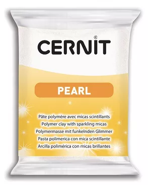 CE0860056 Пластика полимерная запекаемая 'Cernit PEARL' 56 гр (085 жемчужно-белый) арт. АРС-34304-1-АРС0001239673