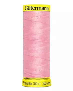 777000 Нить Maraflex для трикотажных материалов, 150м, 100% ПБТ, Gutermann (660 бледно-розовый) арт. АРС-37948-1-АРС0001250014