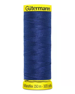 777000 Нить Maraflex для трикотажных материалов, 150м, 100% ПБТ, Gutermann (232 индиго) арт. АРС-37952-1-АРС0001250020
