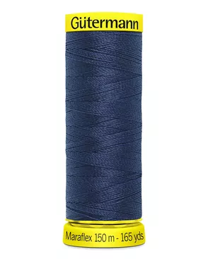 777000 Нить Maraflex для трикотажных материалов, 150м, 100% ПБТ, Gutermann (013 синий) арт. АРС-37955-1-АРС0001250027
