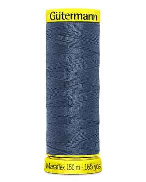 777000 Нить Maraflex для трикотажных материалов, 150м, 100% ПБТ, Gutermann (435 темный джинс) арт. АРС-37956-1-АРС0001250028