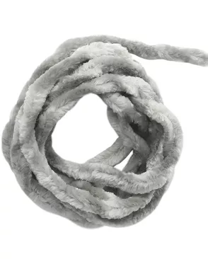 Синель для брошей 5мм*1м, микрополиэстер, Astra&Craft (серый) арт. АРС-42852-1-АРС0001205718
