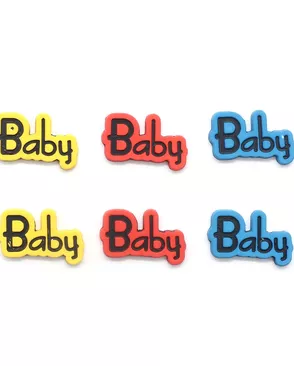 I1583-DW2 Декоративный элемент 'Baby', упак./6 шт., Magic Buttons арт. АРС-45037-1-АРС0001054402 I1583-DW2 Декоративный элемент 'Baby', упак./6 шт., Magic Buttons арт. АРС-45037-1-АРС0001054402