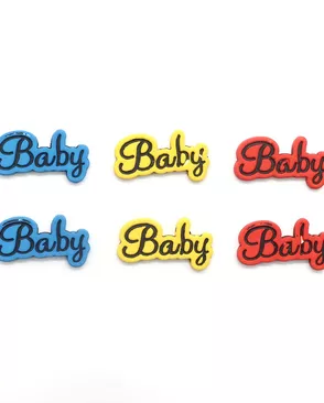 I1579-DW2 Декоративный элемент 'Baby', упак./6 шт., Magic Buttons арт. АРС-45039-1-АРС0001054404 I1579-DW2 Декоративный элемент 'Baby', упак./6 шт., Magic Buttons арт. АРС-45039-1-АРС0001054404