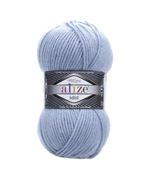 Пряжа ALIZE 'SUPERLANA MIDI' 100гр. 170м (25% Шерсть - 75% Акрил) (480 светло-голубой) арт. АРС-45152-1-АРС0001227029 Пряжа ALIZE 'SUPERLANA MIDI' 100гр. 170м (25% Шерсть - 75% Акрил) (480 светло-голубой) арт. АРС-45152-1-АРС0001227029