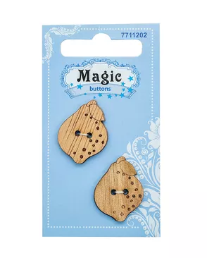 LW799-V47 Набор пуговиц 'Груша', упак./2 шт., Magic Buttons арт. АРС-45682-1-АРС0001054604 LW799-V47 Набор пуговиц 'Груша', упак./2 шт., Magic Buttons арт. АРС-45682-1-АРС0001054604