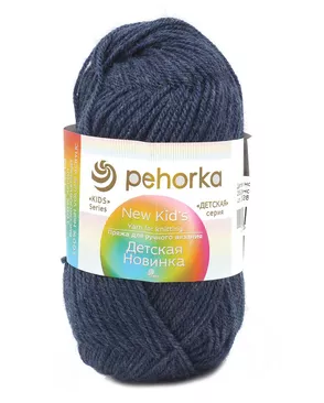 Пряжа Пехорка 'Детская новинка' 50 гр. 200 м. (100%акрил) (255 джинсовый) арт. АРС-46010-1-АРС0001112797