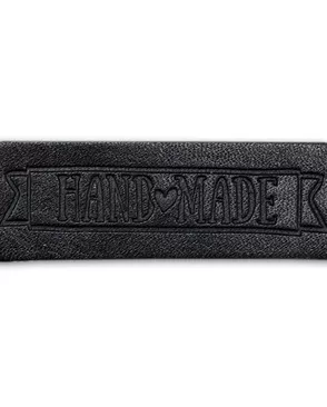 3 Термоаппликация из кожи Hand Made 5,65*1,8см, 100% кожа (43 черный) арт. АРС-46176-1-АРС0001123668 3 Термоаппликация из кожи Hand Made 5,65*1,8см, 100% кожа (43 черный) арт. АРС-46176-1-АРС0001123668