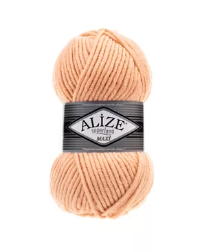 Пряжа ALIZE 'Superlana maxi' 100гр. 100м. (75% акрил, 25%шерсть) ТУ (502 Крем Карамель) арт. АРС-47334-1-АРС0001226465