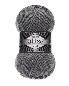 Пряжа ALIZE 'SUPERLANA MIDI' 100гр. 170м (25% Шерсть - 75% Акрил) (21 серый меланж) арт. АРС-47437-1-АРС0001227020 Пряжа ALIZE 'SUPERLANA MIDI' 100гр. 170м (25% Шерсть - 75% Акрил) (21 серый меланж) арт. АРС-47437-1-АРС0001227020