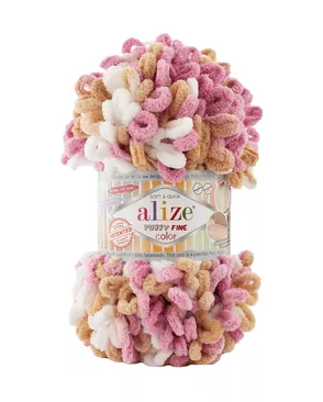 Пряжа Alize 'Puffy Fine Color' 100г. 14,5м. (100% микрополиэстер) (6402 секционный) арт. АРС-48678-1-АРС0001250123 Пряжа Alize 'Puffy Fine Color' 100г. 14,5м. (100% микрополиэстер) (6402 секционный) арт. АРС-48678-1-АРС0001250123