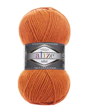 Пряжа ALIZE 'SUPERLANA MIDI' 100гр. 170м (25% Шерсть - 75% Акрил) (225 оранжевый) арт. АРС-48687-1-АРС0001250157 Пряжа ALIZE 'SUPERLANA MIDI' 100гр. 170м (25% Шерсть - 75% Акрил) (225 оранжевый) арт. АРС-48687-1-АРС0001250157