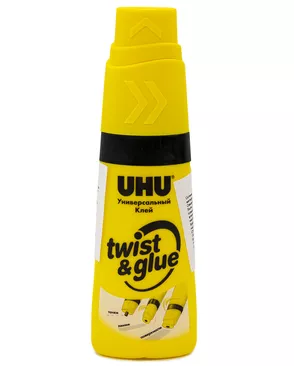 38580 Клей универсальный Twist&Glue, 35 мл, UHU арт. АРС-51364-1-АРС0000809092